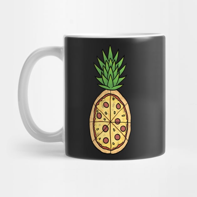 Pineapple on Pizza say yes fun pizza lover hawaiian style by ChloesNook